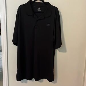 Men’s Black Adidas polo. Size 3XLT